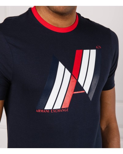 ARMANI AX T-SHIRT UOMO.1510 NAVY