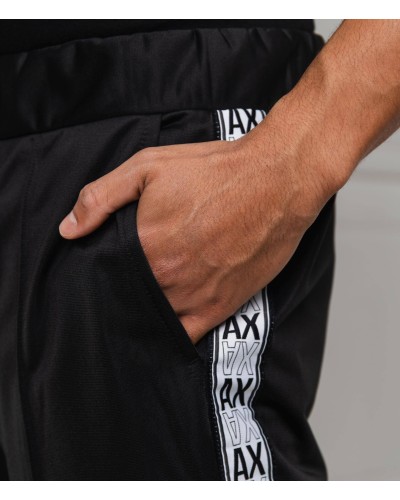 ARMANI AX PANTALONE TUTA UOMO.1200 BLACK