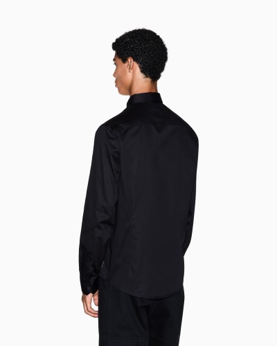 ARMANI AX CAMICIA SHIRT.1200 BLACK