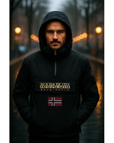 NAPAPIJRI GIUBBOTTO BLACK