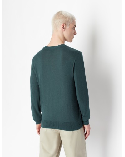 ARMANI AX MAGLIONCINO GIROCOLLO 42%VISCOSE,53%COTTON,5%SILK.1882 GREEN GABLES