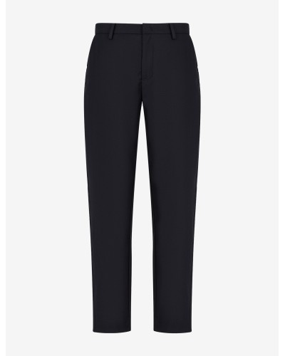 ARMANI AX PANTALONI PANTABITO 26%VISCOSE,68%POLYESTER,6%WOOL.1510 NAVY