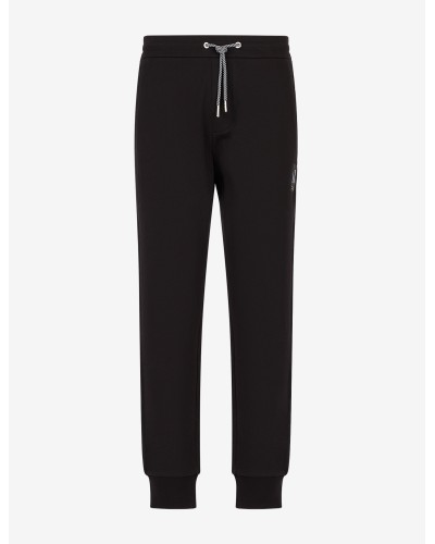 ARMANI AX PANTALONI PANTATUTA 100%COTTON.1200 BLACK