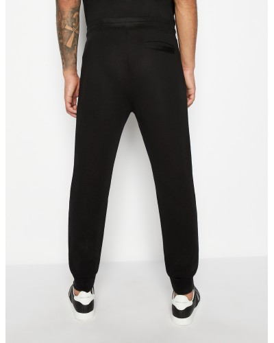 ARMANI AX PANTALONI PANTATUTA 100%COTTON.1200 BLACK