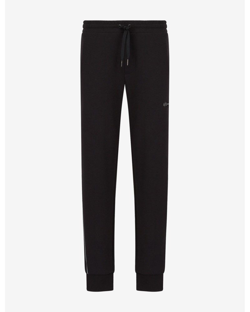 ARMANI AX PANTALONI PANTATUTA 41%POLYESTER,59%COTTON.1200 BLACK