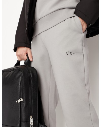ARMANI AX PANTALONI PANTATUTA 41%POLYESTER,59%COTTON.1913 ZINC