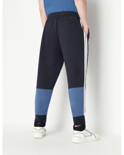 ARMANI AX PANTALONI PANTATUTA 40%POLYESTER,60%COTTON.85CE NAVY/TRUE NAVY