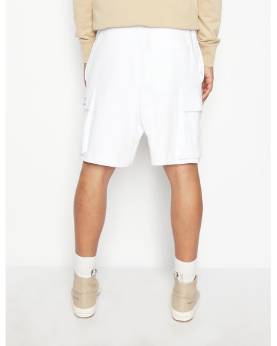 ARMANI AX BERMUDA TUTA 100%COTTON.1100 WHITE