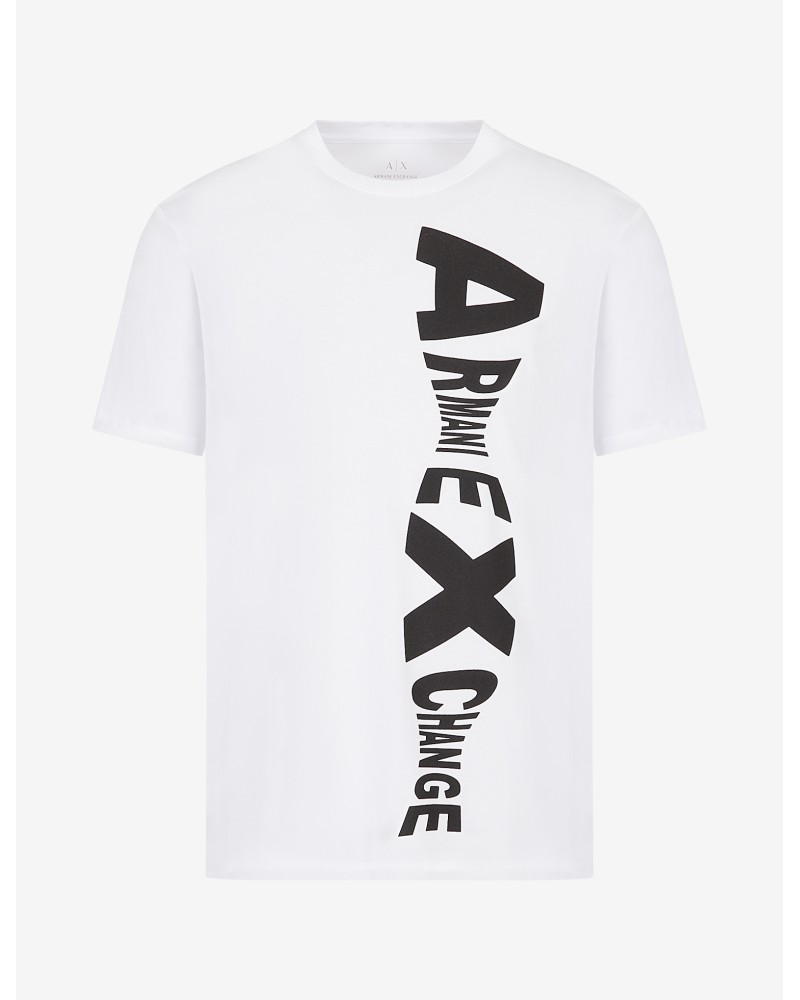 ARMANI AX T-SHIRT M/CORTA 100%COTTON.1100 WHITE