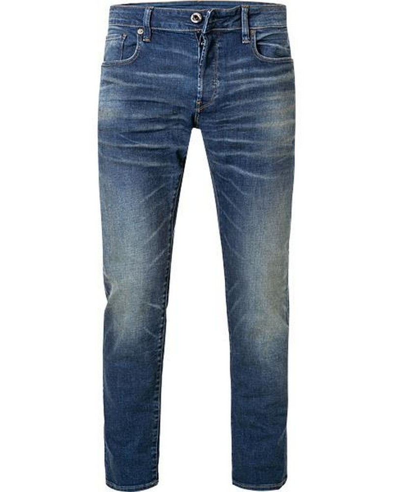 G-STAR JEANS Joane r stretch denim.A888 WORKER BLUE FADED