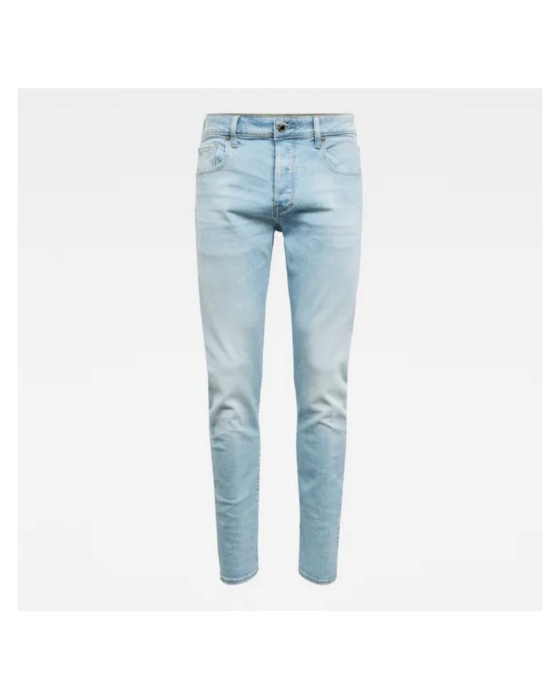 G-STAR JEANS Azure stretch denim.B251 SUN FADED CRYSTAL BLUE