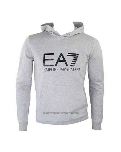 ARMANI EA7 FELPA UOMO SWEATSHIRT.3905 MEDIUM GREY