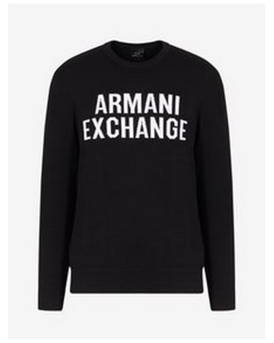 ARMANI AX MAGLIA UOMO.1200 BLACK
