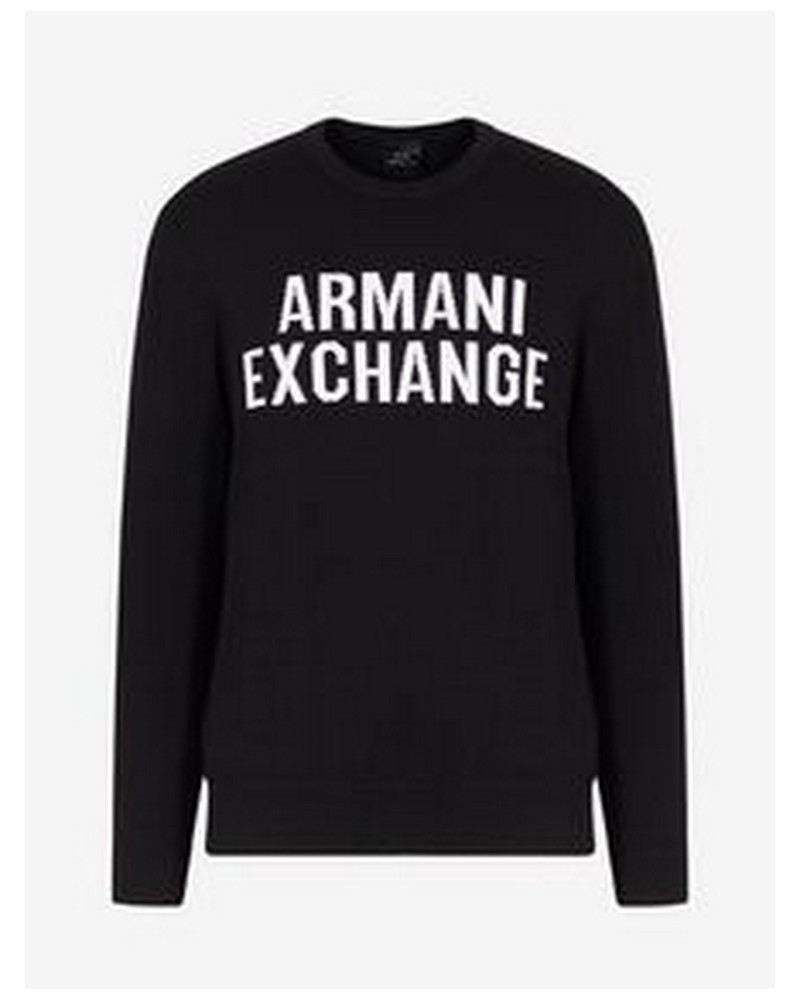 ARMANI AX MAGLIA UOMO.1200 BLACK