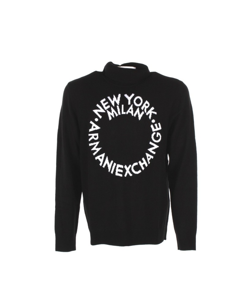 ARMANI AX MAGLIA UOMO.1200 BLACK