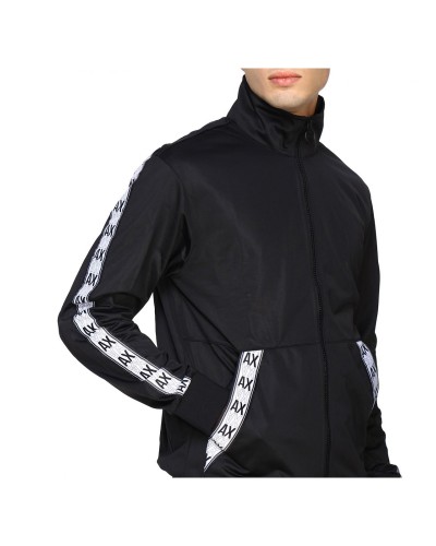 ARMANI AX FELPA UOMO.1200 BLACK