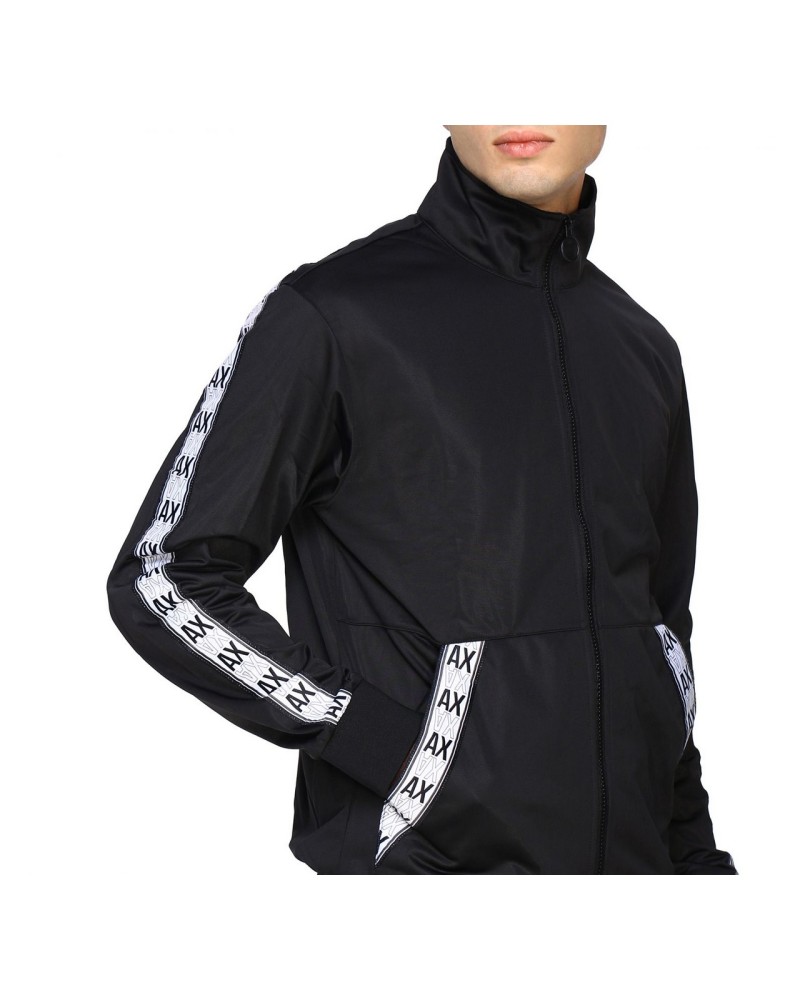 ARMANI AX FELPA UOMO.1200 BLACK