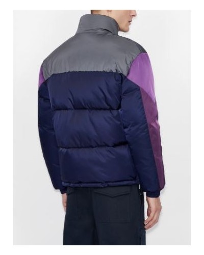 ARMANI AX GIUBBOTTO BLOUSON 100% POLYESTER.2559 EVENING B/IRON G/SHA