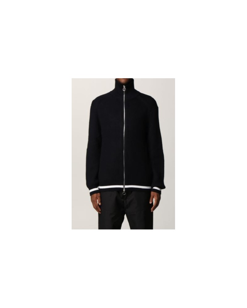 ARMANI AX MAGLIERIA CARDIGAN 35% COTTON, 33% VIRGIN WOOL, 32% ACRYLIC.1583 DEEP NAVY