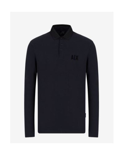 ARMANI AX POLO POLO 100% COTTON.4520 NAVY/BLACK