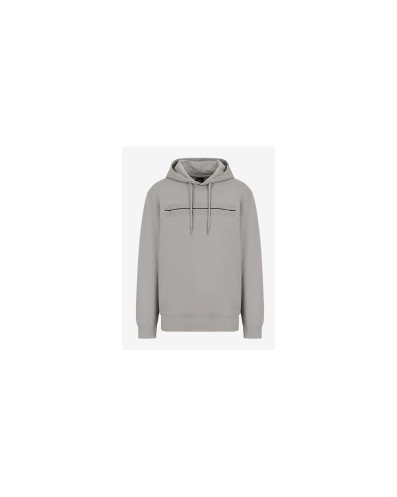 ARMANI AX FELPA FELPA 70% COTTON, 30% POLYESTER.1922 NEUTRAL GREY