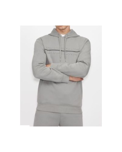 ARMANI AX FELPA FELPA 70% COTTON, 30% POLYESTER.1922 NEUTRAL GREY