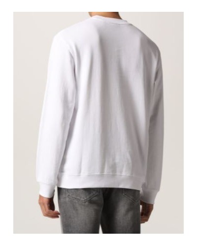 ARMANI AX FELPA FELPA 86% COTTON, 14% POLYESTER.1100 WHITE