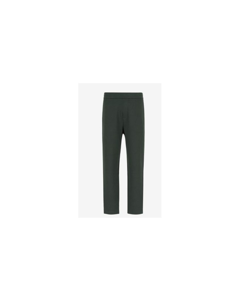 ARMANI AX PANTALONE PANTALONE 79% COTTON, 17% POLYESTER, 4% ELASTANE.1863 DEEP FOREST