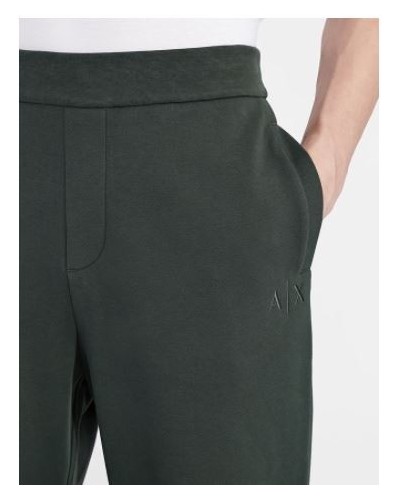 ARMANI AX PANTALONE PANTALONE 79% COTTON, 17% POLYESTER, 4% ELASTANE.1863 DEEP FOREST