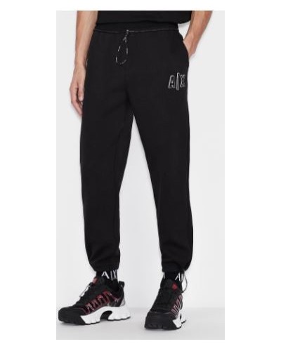 ARMANI AX PANTALONE PANTALONE 70% COTTON, 30% POLYESTER.1200 BLACK