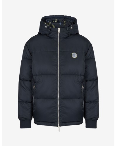 ARMANI AX GIUBBOTTO C/CAPP  100% POLYESTER.25CT NAVY/NAVYwASPEN GOLD