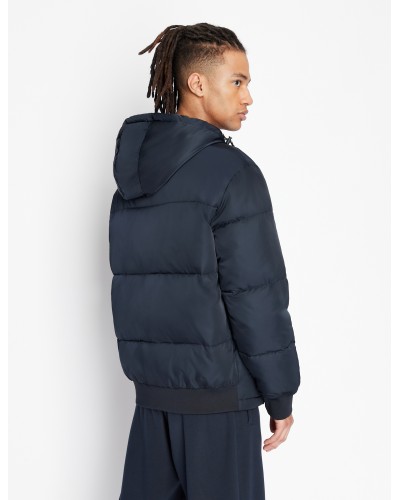ARMANI AX GIUBBOTTO C/CAPP  100% POLYESTER.25CT NAVY/NAVYwASPEN GOLD