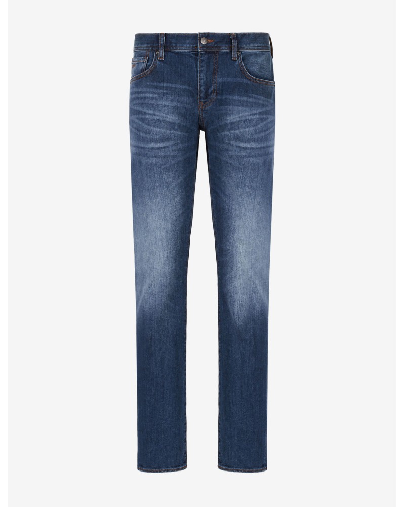 ARMANI AX JEANS 5TASK  2% ELASTANE, 98% COTTON.1500 INDIGO DENIM