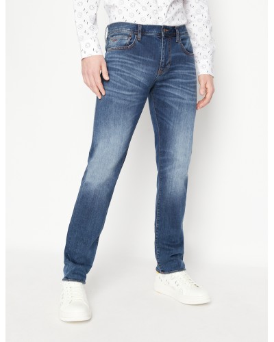 ARMANI AX JEANS 5TASK  2% ELASTANE, 98% COTTON.1500 INDIGO DENIM