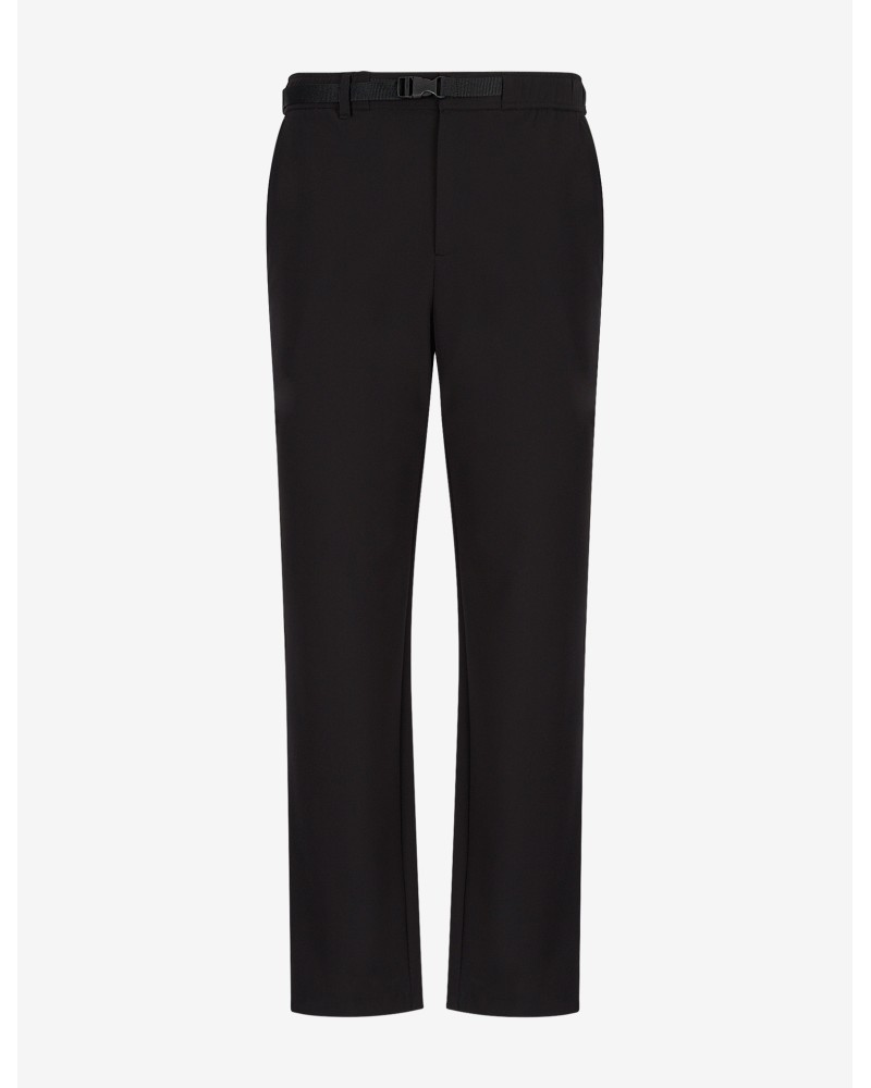 ARMANI AX PANTALONE PANTS  16% ELASTANE, 84% POLYAMIDE.1200 BLACK