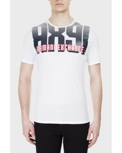 ARMANI AX T-SHIRT UOMO.1100 WHITE