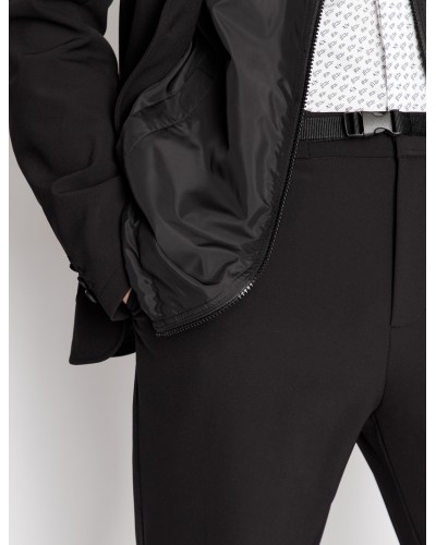 ARMANI AX PANTALONE PANTS  16% ELASTANE, 84% POLYAMIDE.1200 BLACK