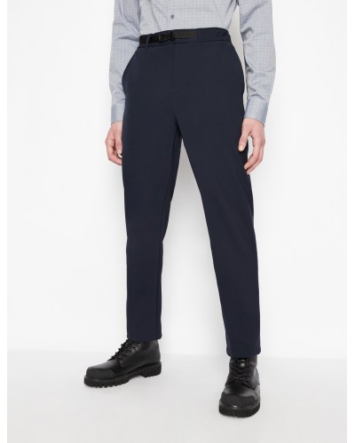 ARMANI AX PANTALONE PANTS  16% ELASTANE, 84% POLYAMIDE.1510 NAVY