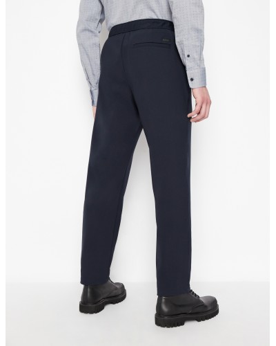 ARMANI AX PANTALONE PANTS  16% ELASTANE, 84% POLYAMIDE.1510 NAVY