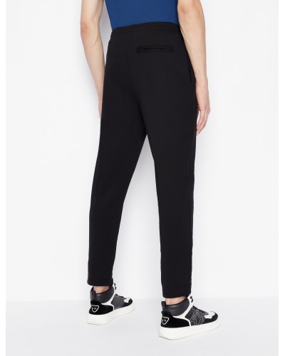 ARMANI AX PANTALONE PANTATUTA  100% COTTON.1200 BLACK