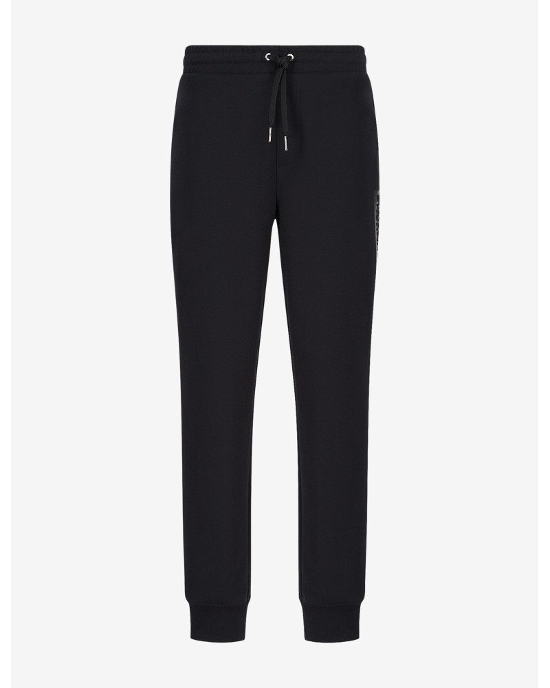 ARMANI AX PANTALONE PANTATUTA  40% POLYESTER, 60% COTTON.1200 BLACK