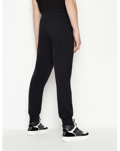 ARMANI AX PANTALONE PANTATUTA  40% POLYESTER, 60% COTTON.1200 BLACK