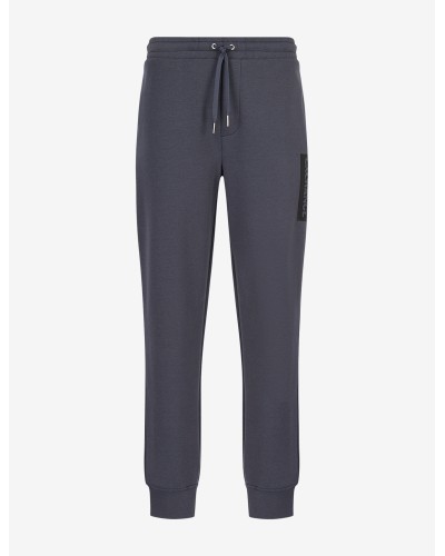 ARMANI AX PANTALONE PANTATUTA  40% POLYESTER, 60% COTTON.1978 EBONY