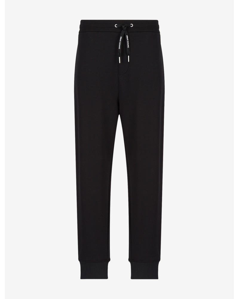 ARMANI AX PANTALONE PANTATUTA  80% COTTON, 15% POLYESTER, 5% ELASTANE.1200 BLACK