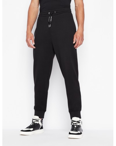 ARMANI AX PANTALONE PANTATUTA  80% COTTON, 15% POLYESTER, 5% ELASTANE.1200 BLACK
