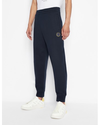 ARMANI AX PANTALONE PANTATUTA  40% POLYESTER, 60% COTTON.1510 NAVY