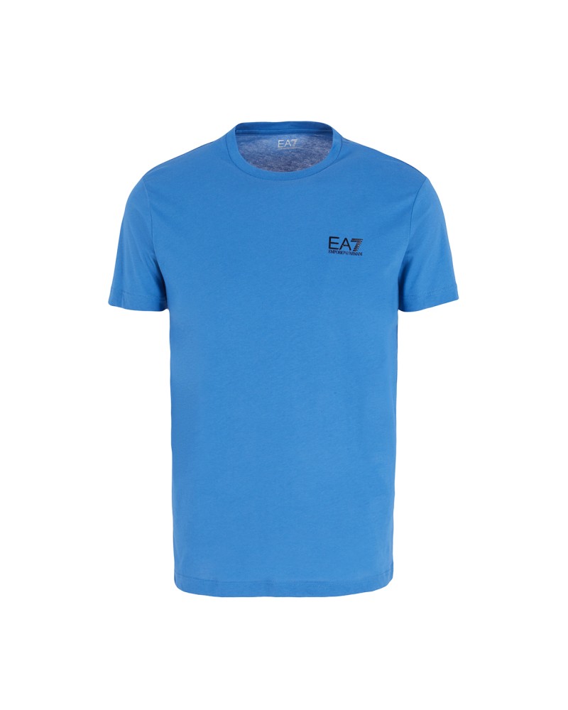 ARMANI EA7 T-SHIRT M/CORTA COTTON 100%.1538 BRIGHT COBALT