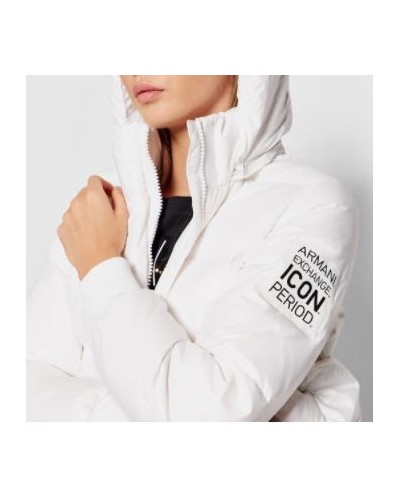 ARMANI AX GIUBBOTTO PIUMINO 100% POLYAMIDE.1100 WHITE