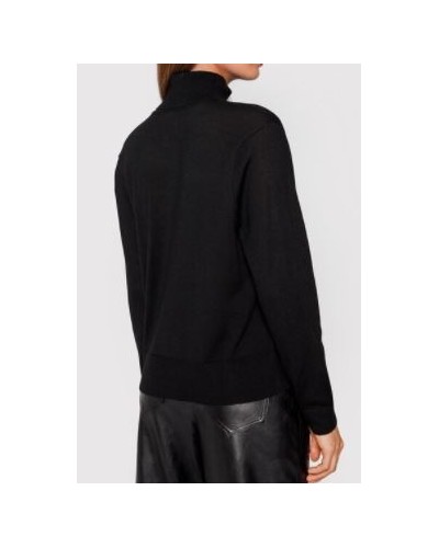 ARMANI AX MAGLIERIA PULLOVER  100% VIRGIN WOOL.1200 BLACK