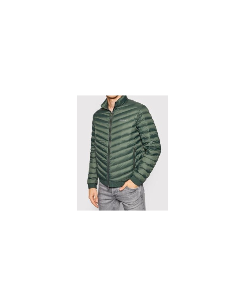 ARMANI AX GIUBBOTTO BOMBER 100% POLYAMIDE.8800 DEEP FOREST/DEEP NAV